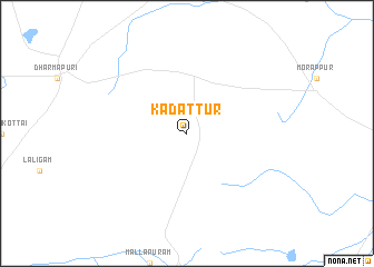 map of Kadattūr