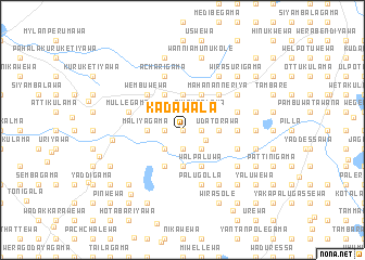 map of Kadawala