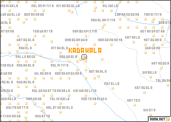 map of Kadawala