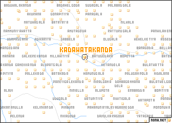 map of Kadawatakanda