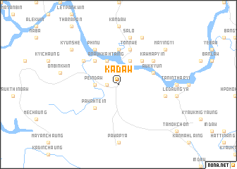 map of Kadaw