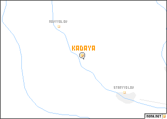 map of Kadaya