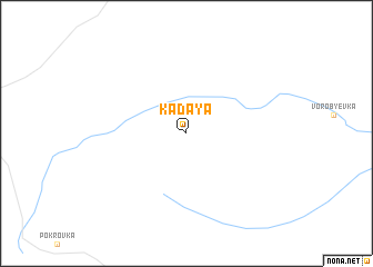 map of Kadaya