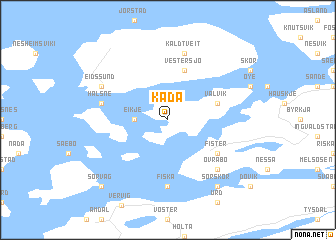 map of Kåda