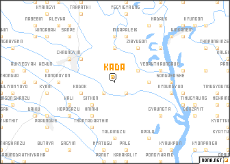 map of Kada