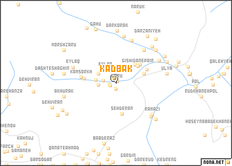 map of Kadbak