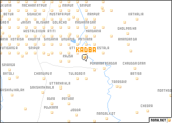 map of Kādba