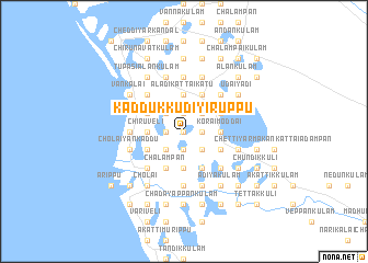 map of Kaddukkudiyiruppu