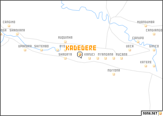 map of Kadedere