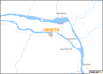 map of Kadeita