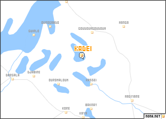 map of Kadeï