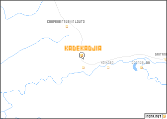 map of Kadékadjia