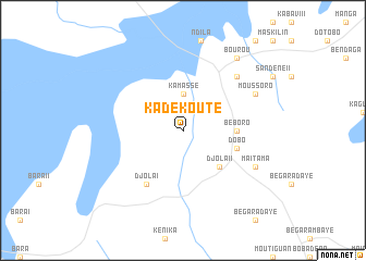 map of Kadékouté