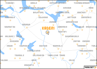 map of Kadéri