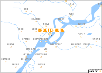 map of Kadetchaung