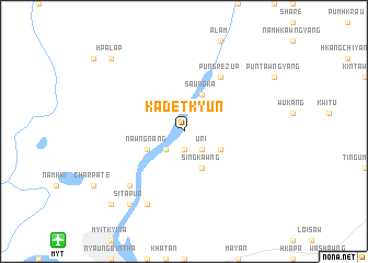 map of Kadetkyun