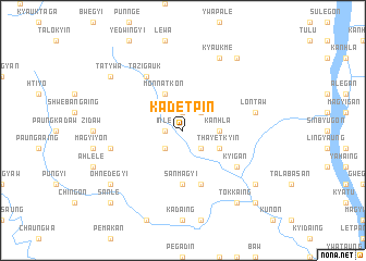 map of Kadetpin