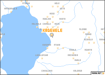 map of Kadewele