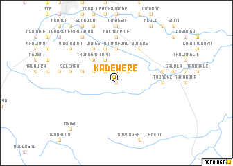 map of Kadewere