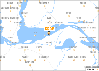 map of Kade