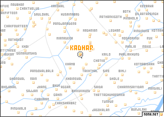 map of Kadhar