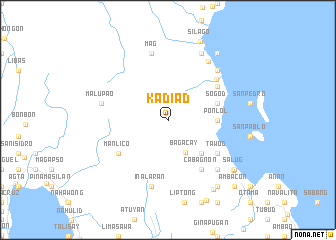 map of Kadiad