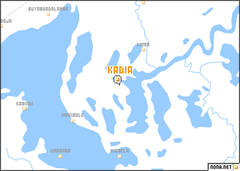 map of Kadia