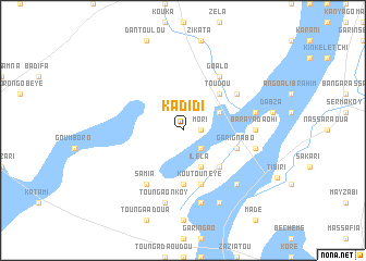 map of Kadidi