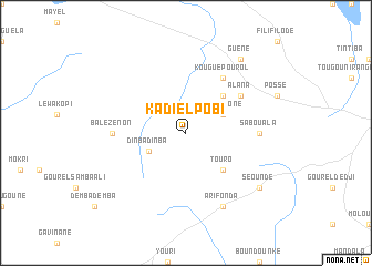 map of Kadiél Pobi