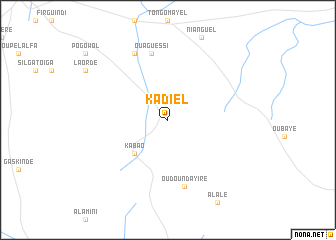 map of Kadiel