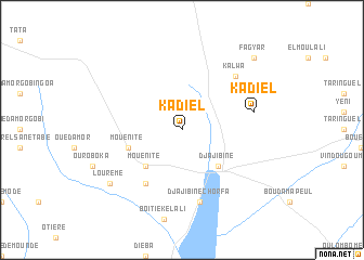 map of Kadiel