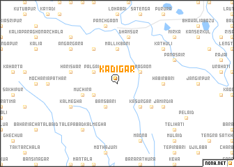 map of Kādigar