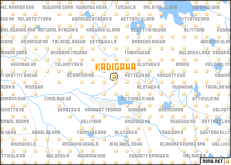 map of Kadigawa