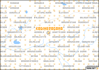 map of Kadiheragama