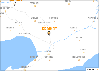 map of Kadıköy