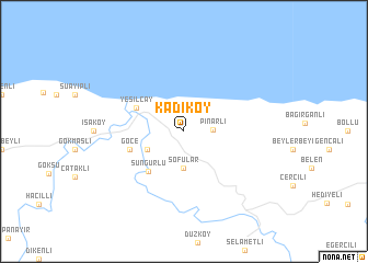 map of Kadıköy