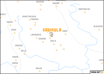 map of Kadiküla
