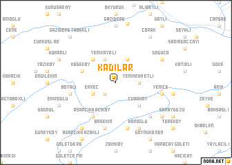 map of Kadılar