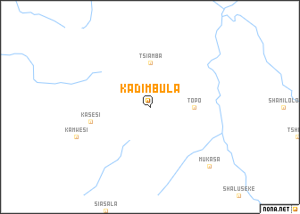 map of Kadimbula