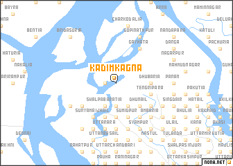 map of Kadim Kāgna