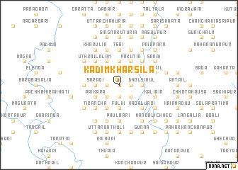 map of Kadim Kharsila