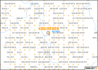 map of Kadimpāra