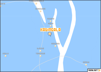 map of Kadingala