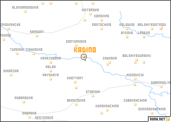 map of Kadino