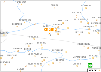 map of Kadino