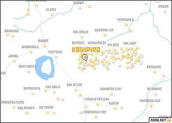 map of Kadipiro