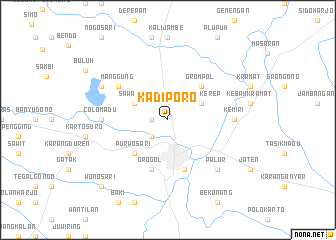 map of Kadiporo