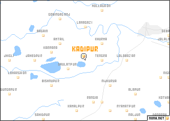 map of Kadipur