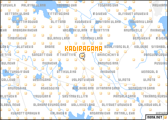 map of Kadiragama