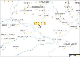 map of Kadiria